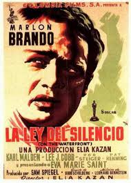 Cartel de la película,  La ley del silencio, 1954