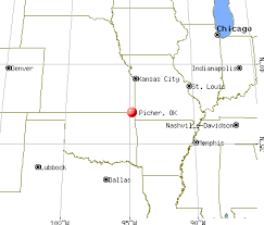 Picher, Oklahoma map