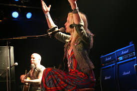 Scott Ian and Pearl Aday : photo by 