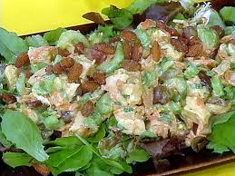 Chicken Pasta Salad in Creamy Curry Dressing Recipe
