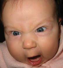 angry baby