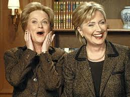 Hillary Clinton, right, told ...