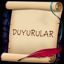 DUYURULAR