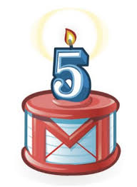 Gmail cumple cinco años