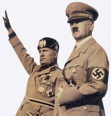 Mussolini e Hitler