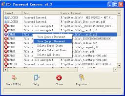 remove pdf password
