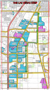 detailed map of Las Vegas