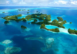  view of Rock Islands, Palau